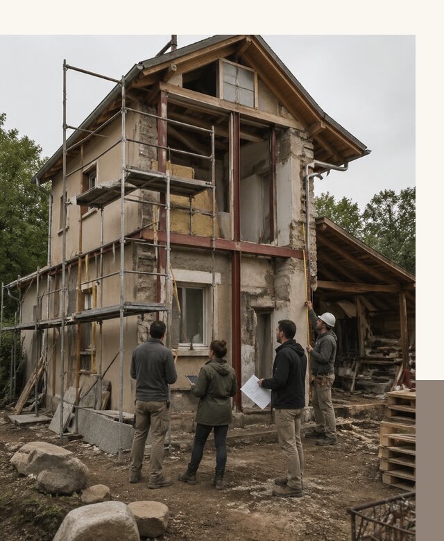 Реконструкция загородного дома под ключ в Приморско-Ахтарске от бюро